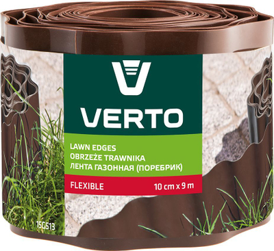 Shirit për kopsht Verto (15G513), 10cm x 9m, i kaftë