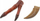 Figurë dinozaurësh CollectA Tyrannosaur Claw and Limb, model dekorativ, shumëngjyrësh