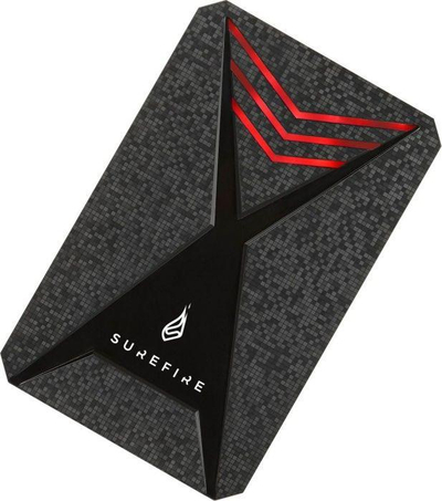 SSD i jashtëm gaming SureFire Bunker, 1TB, USB 3.2 Gen 1, i zi