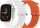 Pako me 2 ora inteligjente EcoWatch EW2, ekran 1.95" IPS, bateri 230 mAh, argjend