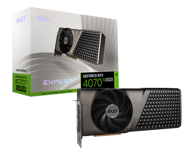 Kartelë grafike MSI GeForce RTX 4070 Ti SUPER Expert 16GB GDDR6X