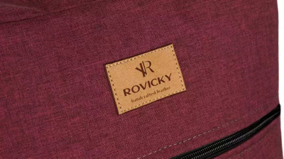 Çantë shpine Rovicky Cabin Backpack, 20L, për bagazh dore, ngjyrë bordo