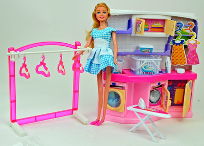 Set lavanderie Laundry 3713B, për larje edhe sistemim rrobash, për shumë punë të ndryshme