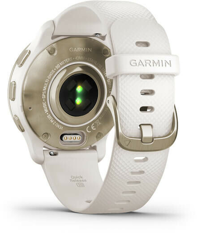 Orë e mençur GARMIN Venu 2 Plus 010-02496-12, e kremtë/artë/bardhë