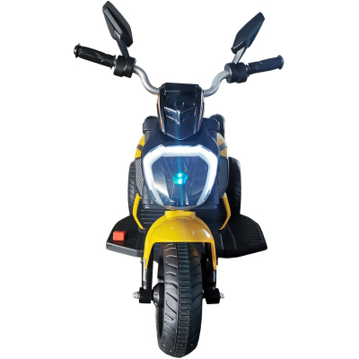 Motor elektrik për kalamoj Enero, 6V, me drita LED, i verdhë me të zi