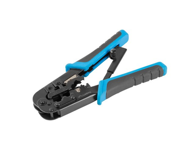 Vegël krimpimi Lanberg NT-0201, për kabllo rrjeti, dorezë ergonomike, blu