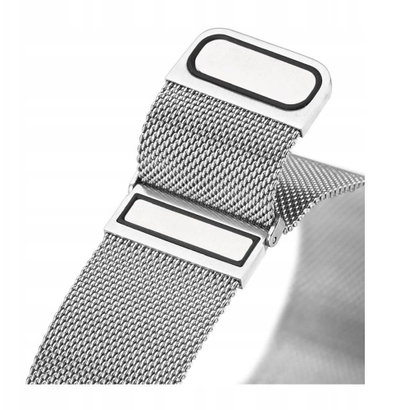 Rrip çeliku për smartwatch Dux Ducis Milanese Magnetic, 47mm, argjend