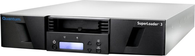 Bibliotekë kasetash Quantum SuperLoader 3, LTO, 8–16 slote, gri