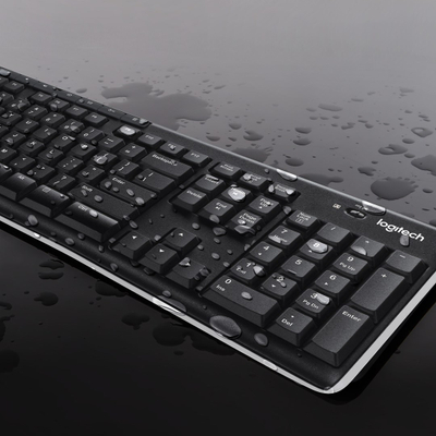 Set tastierë dhe maus Logitech Wireless Combo MK270, QWERTY, 2.4 GHz, 10m, e zezë