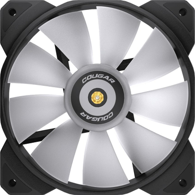 Кулер вентилатори Cougar MHP 120 ARGB, 120 mm, сет 3 парчиња, црни