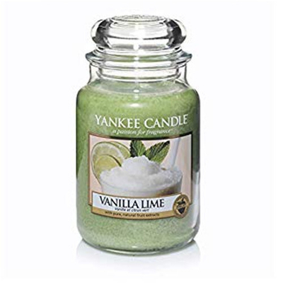 Qiri aromatik Yankee Candle Vanilla Lime, 623 g