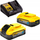 Çekiç vidhosës Dewalt DCD805H2T, 18V, me 2 bateri 5Ah, i verdhë