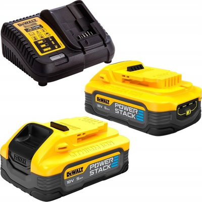 Çekiç vidhosës Dewalt DCD805H2T, 18V, me 2 bateri 5Ah, i verdhë