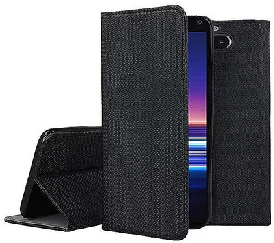Këllëf libër Mocco Smart Magnet për Samsung Galaxy S22 5G, i zi