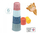 Loja piramidë me kupa Smoby Little Smoby Magic Tower, 6 kupa, për bebe 12m+, shumëngjyrëshe