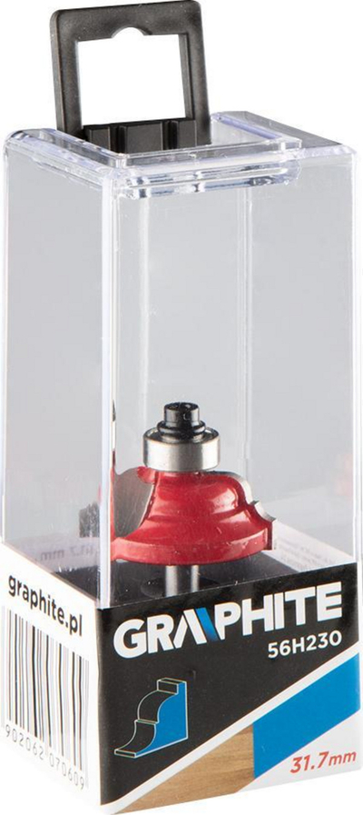 Freza dekorative Graphite Carbide Cutter, HM, 31.7 x 12.7 mm, shank 6 mm