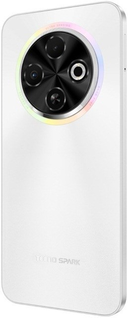 Telefoni Tecno Spark 30C, 4GB RAM, 128GB, i bardhë