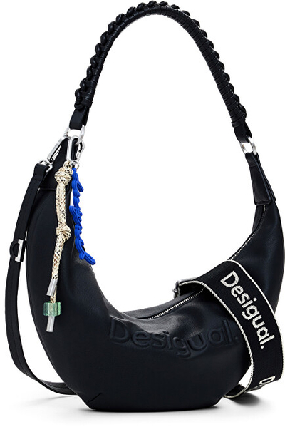 Çantë për femra Desigual Half Logo Zante Black Banana Bag, e zezë
