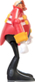 Figurë lodër Jakks Sonic the Hedgehog Dr. Eggman, 6cm, me lëvizje, e kuqe