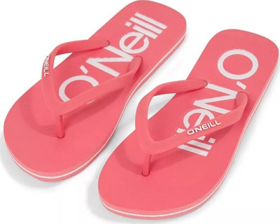 Shapka plazhi për kalamaj ONeill Profile Logo Sandals Jr, rripa TPU, taban i sheshtë, rozë