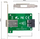 Adaptor USB C në VGA Lindy, video 1080p, i bardhë