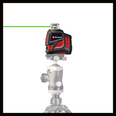 Nivel lazer Einhell TE-LL 360 G, vijë 360°, lazer jeshil