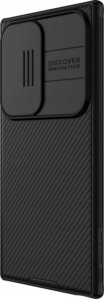 Futrollë Nillkin CamShield Pro për Samsung Galaxy S24 Ultra, me mbrojtje kamere, antirrëshqitëse, e zezë