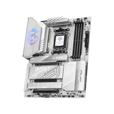 Pllakë amë MSI MPG X870E EDGE TI WIFI, AMD X870E, Socket AM5, ATX, e bardhë