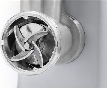 Mulli elektrik për mish Caso Design 2870, 2 shpejtësi, inox, argjend