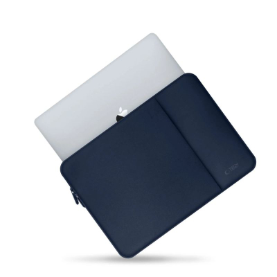Këllëf laptopi Tech-Protect Neoprene, 14\", neopren, blu navy