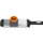 Rende e ashpër Fiskars 1014410, zezë/portokalli