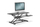 Shtesë tavoline Digitus Ergonomic Workspace Riser, 95x62 cm, lartësi që e çon vetë nga 10 në 50 cm, e zezë