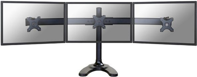 Mbajtëse tavoline për monitorë Neomounts FPMA-D700DD3, për 3 monitorë 10"-27", VESA 75x75 100x100, e zezë