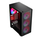 Kuti PC Black Case Mistral ARGB Flow, MIDI tower, USB 3.0 x2, e zezë