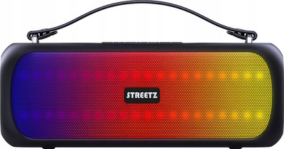 Блуetooth звучник STREETZ CMB-110, 15W, пренослив, црн