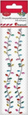 Sticker kristale vetëngjitëse Titanum Christmas Lights, set 2 copë, me ngjyra