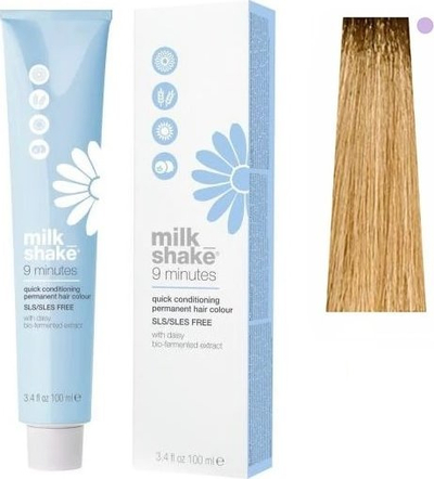 Ngjyrë flokësh Milk Shake 9 Minutes, 8.0 Light Blonde, e përhershme, 100 ml