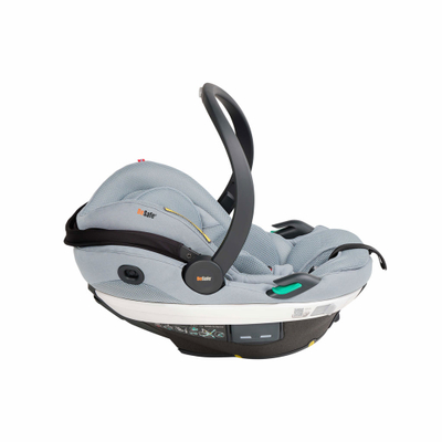Ulëse auto për fëmijë BeSafe Go Beyond, i-Size 40-87cm, sistem 5 pika, gri Peak Mesh