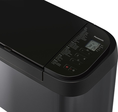 Aparat për bukë Panasonic SD-YR2540HXD, programe pa gluten, dozues automatik, i zi