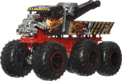 Kamion lodër Hot Wheels Monster Trucks Big Rigs, 1:64, 6 rrota, shumëngjyrësh