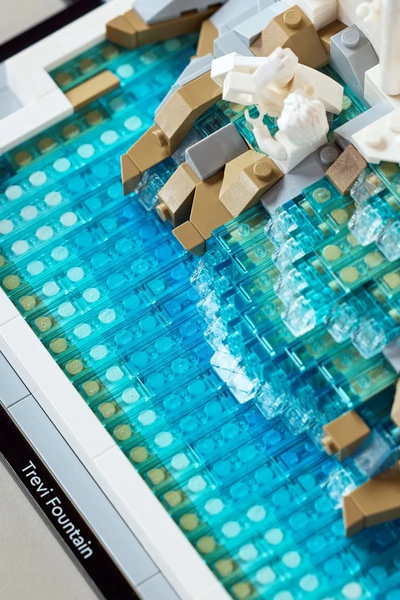 Set LEGO Architecture Trevi Fountain 21062, model ndërtimi, shumëngjyrësh
