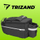 Çantë termike biçiklete Trizand 20888, 9L, rripa reflektues, e zezë