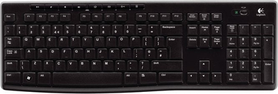 Tastierë Logitech K270, e zezë