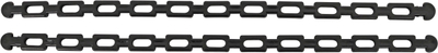 Lidhëse pemësh Greenit Binding Chains, 25 cm, set 2 copë, të zeza