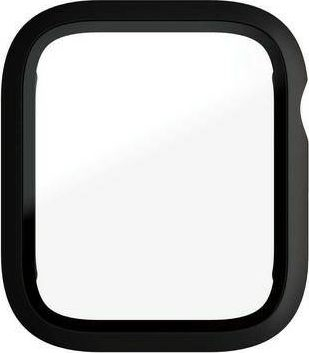 Mbrojtëse e plotë PanzerGlass për Apple Watch 7 41 mm, e zezë