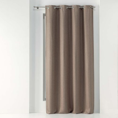 Perde blackout Douceur d'intérieur TRAMINA, 135 x 240 cm, bezhë