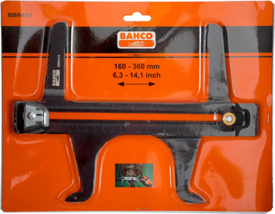 Kalliper për disqe frenash Bahco BBR410, 160-360mm, çelik, i zi