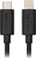 Kabllo karikimi Veho USB C në Lightning, 1m, e zezë