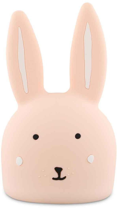 Dritë nate TRIXIE Mrs. Rabbit, LED, për fëmijë, rozë