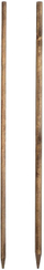 Kunj për kopësht Kard, 1500mm, diametër 28mm, i lyer me impregnim